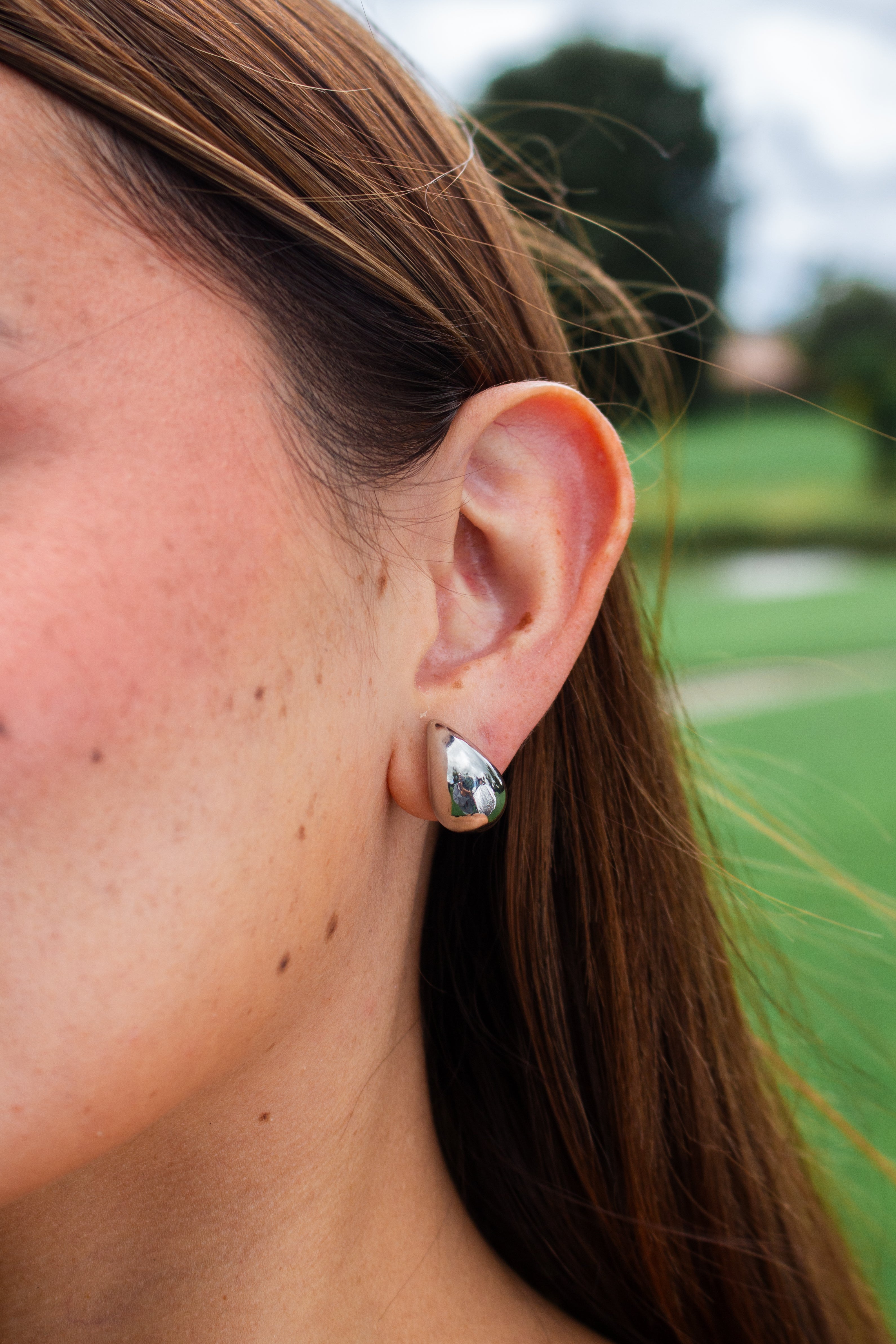 ARETES ALBA PLATEADOS