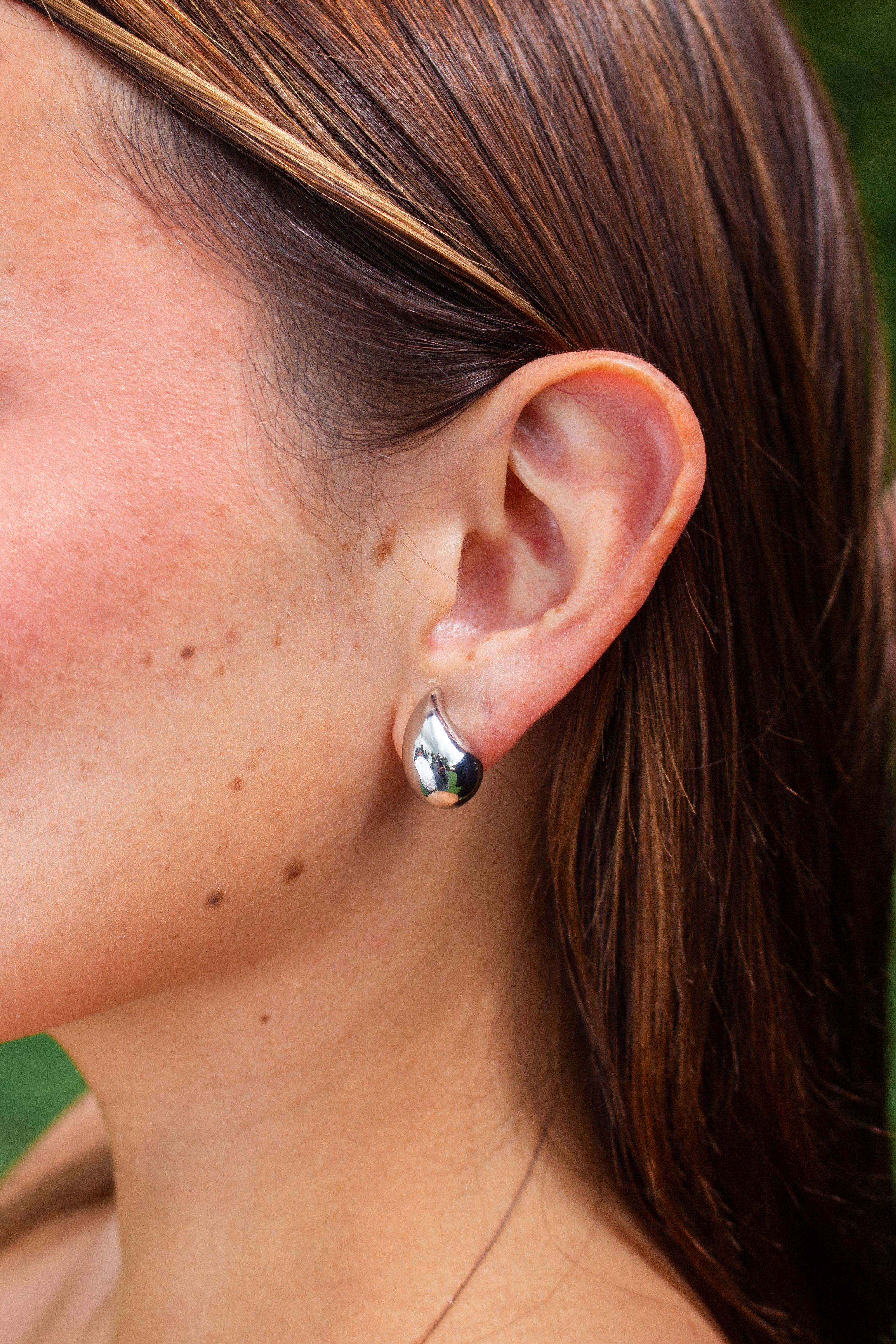 ARETES ALBA PLATEADOS